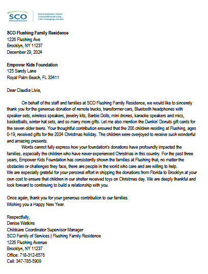 Cladia 2024 thank you